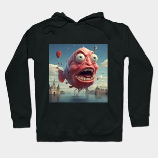 awkward fish Hoodie